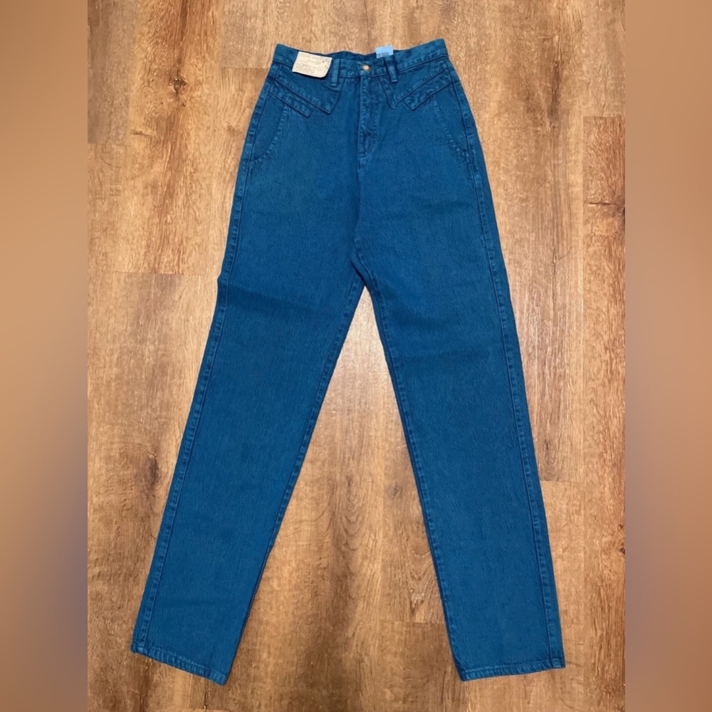 Vintage Western Ethics Bareback Jeans Sz 7/8 inseam 36